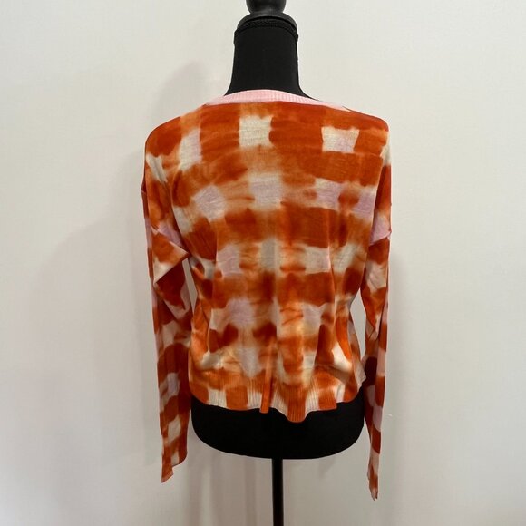 Happy Sheep Oh So Soft Tie Dye Silk and Cashmere Crewneck Sweater, L, NWOT - Picture 2 of 6